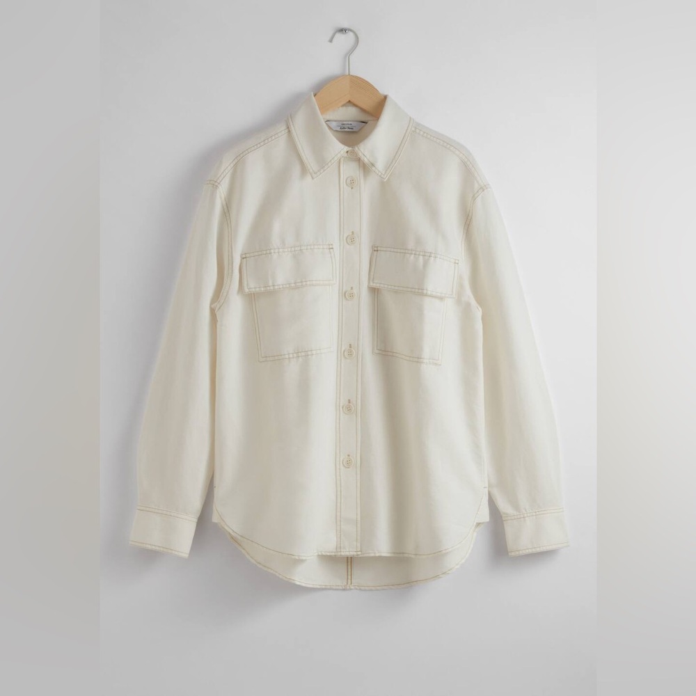 & OTHER STORIES Oversized Utility Shirt